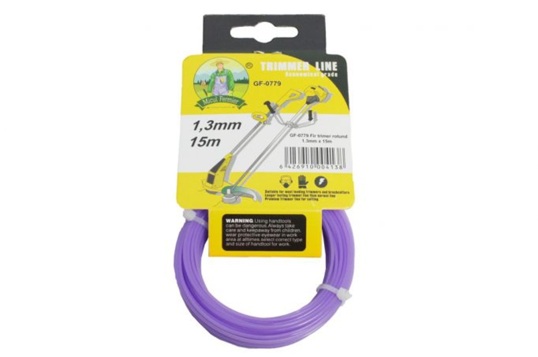 Fir trimer rotund 1.3mm x 15m (14pcs)