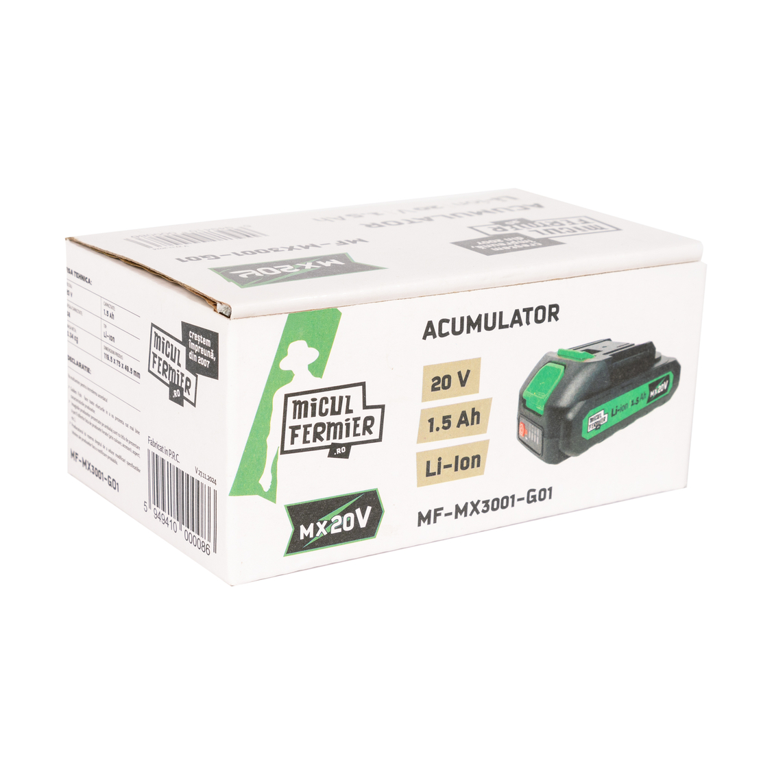Acumulator Micul Fermier 20V 1.5Ah