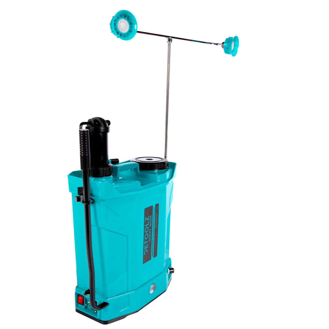 Pompa de stropit 2 in 1 ( acumulator si manuala), Detoolz 16L