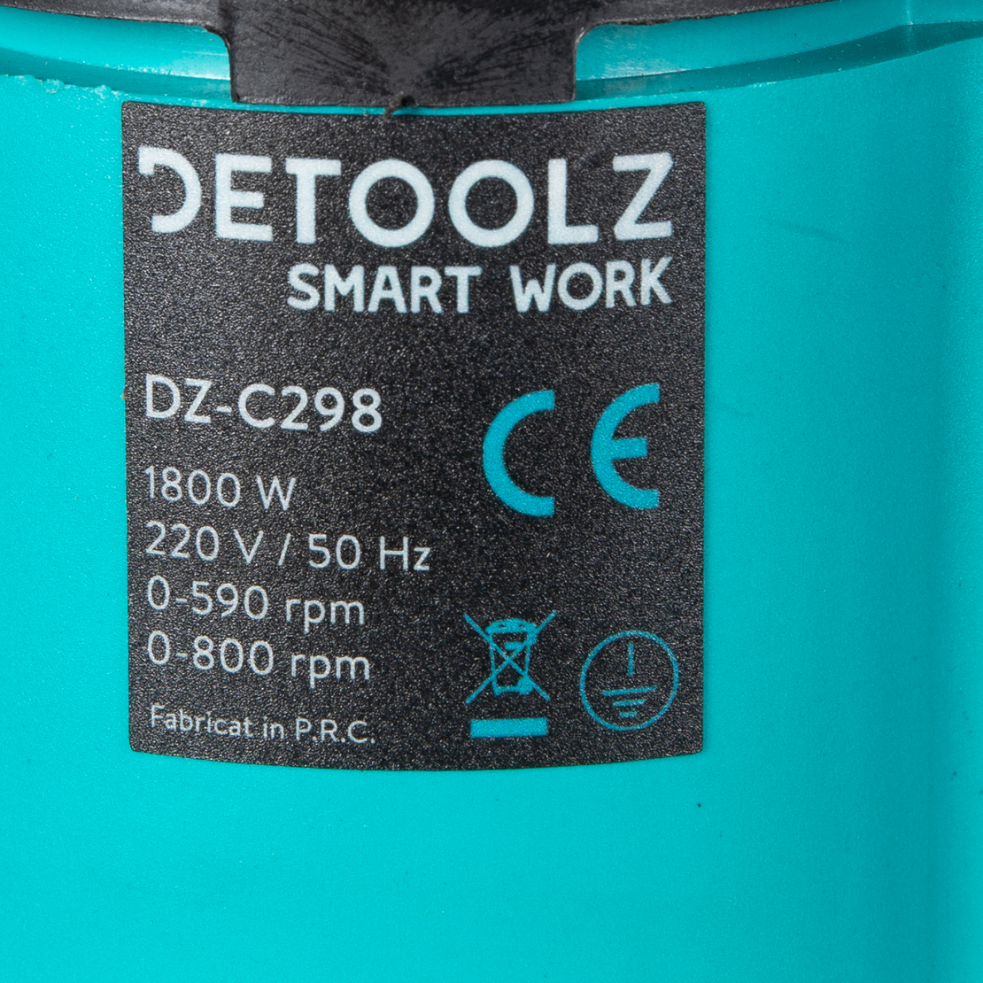 Amestecator materiale constructii Detoolz putere 1800W, 2 palete