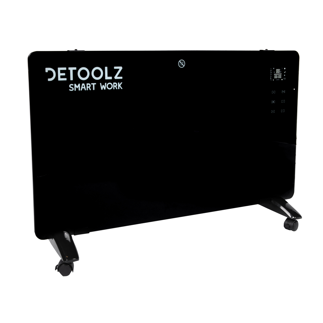 Convector electric 1000W/2000W, negru