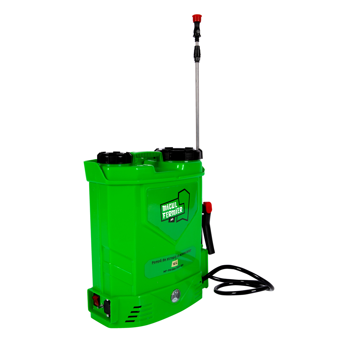 Pompa de stropit cu acumulator, Micul Fermier 12L