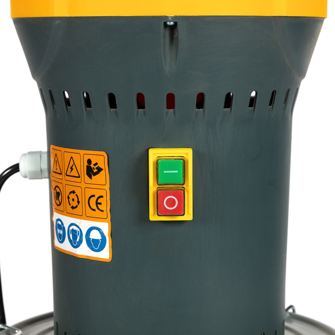 Moara electrica 1000W/19000 rpm cu galeata plastic 25L