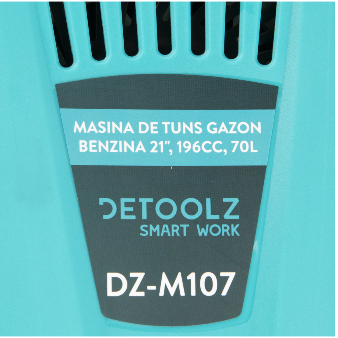 Masina de tuns gazon Detoolz, 5CP, 196CC, latime de taiere 53cm, colector 70L, propulsie automata