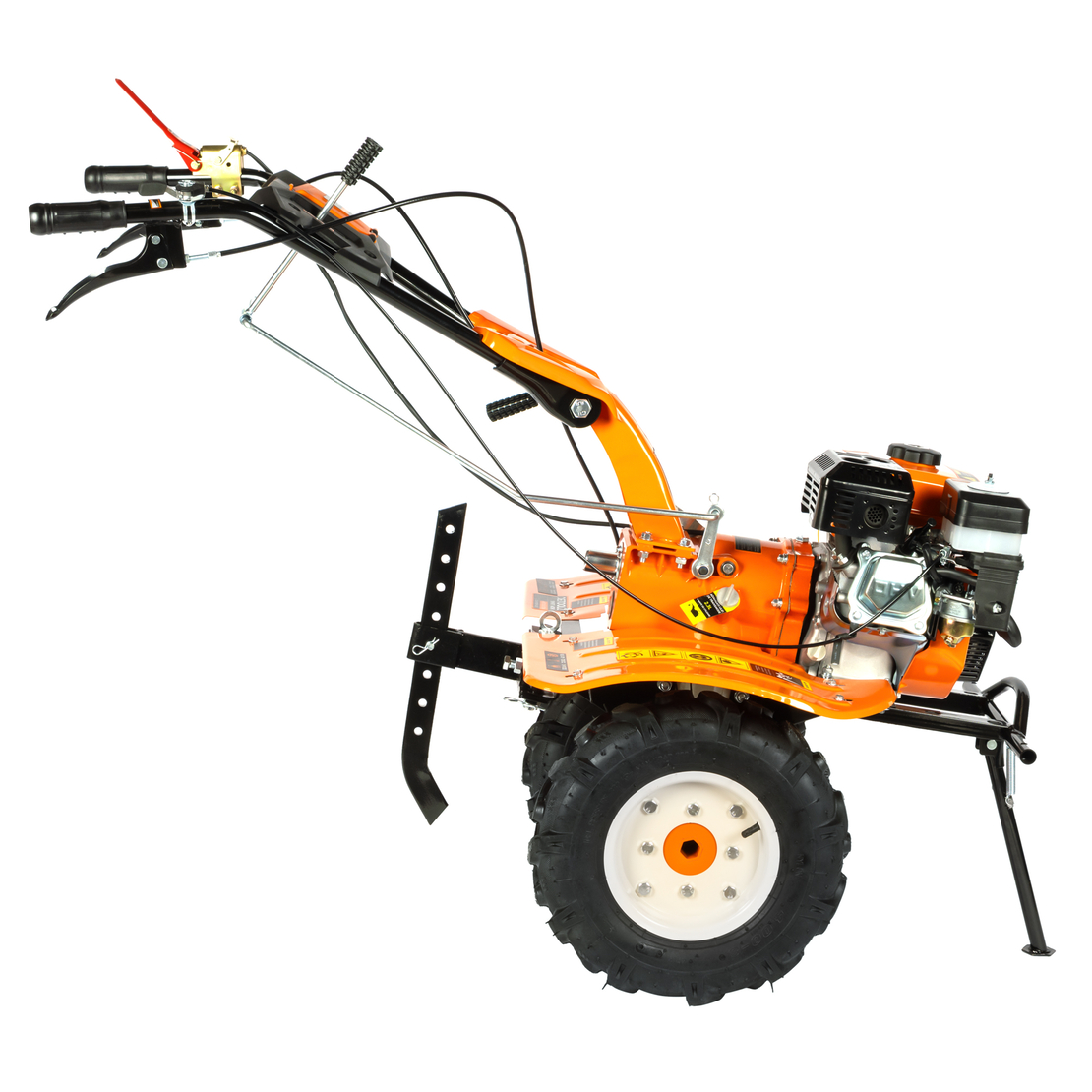 Motocultor 8.5CP Detoolz, 212cc, motor benzina 4T, cu 3 viteze si pornire manuala