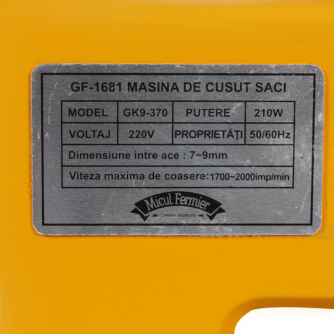 Masina de cusut saci 210W