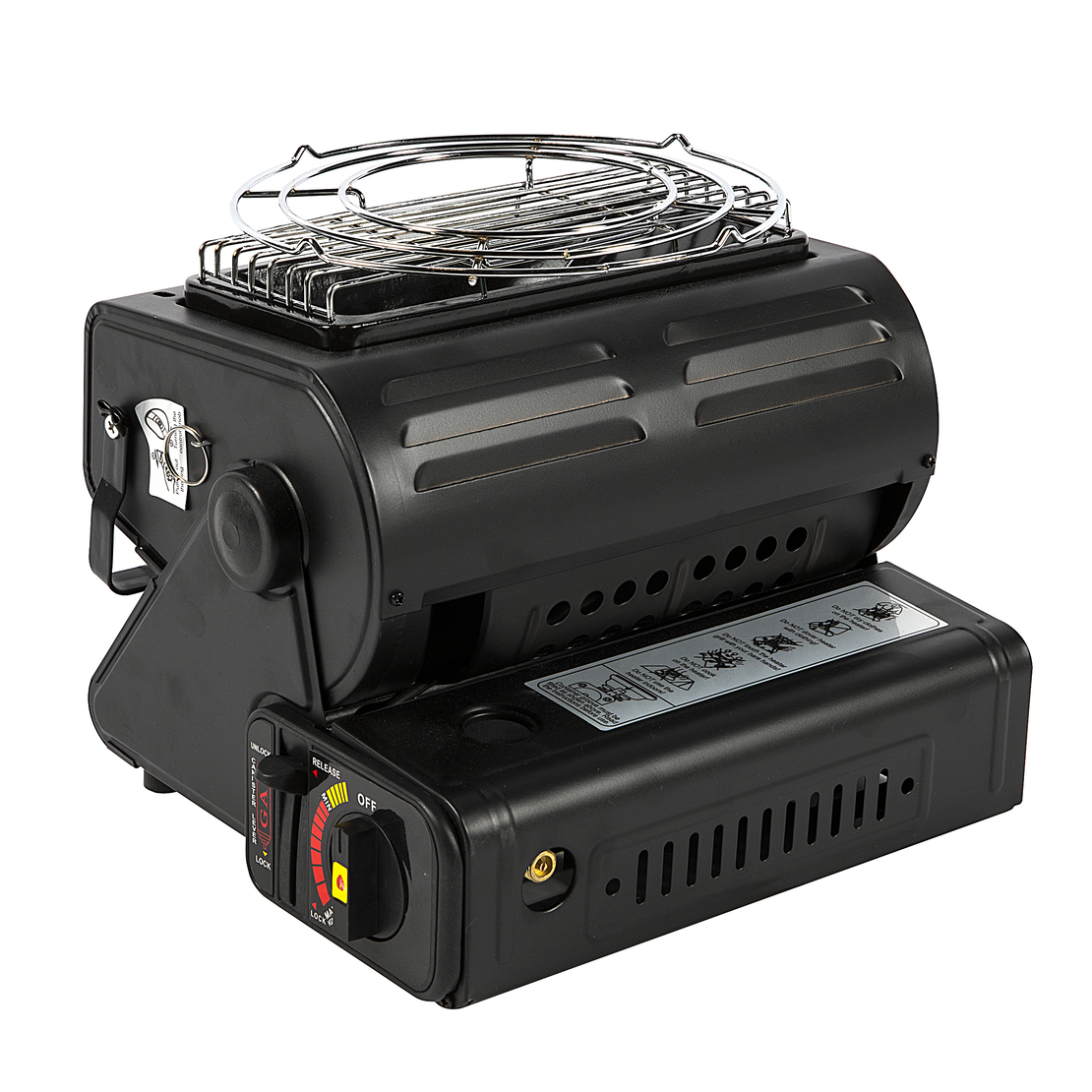 Aragaz/Incalzitor portabil Micul Fermier, putere termica 1.3 kW, aprindere piezo-electrica, compatibil rezerva gaz spray/butelie