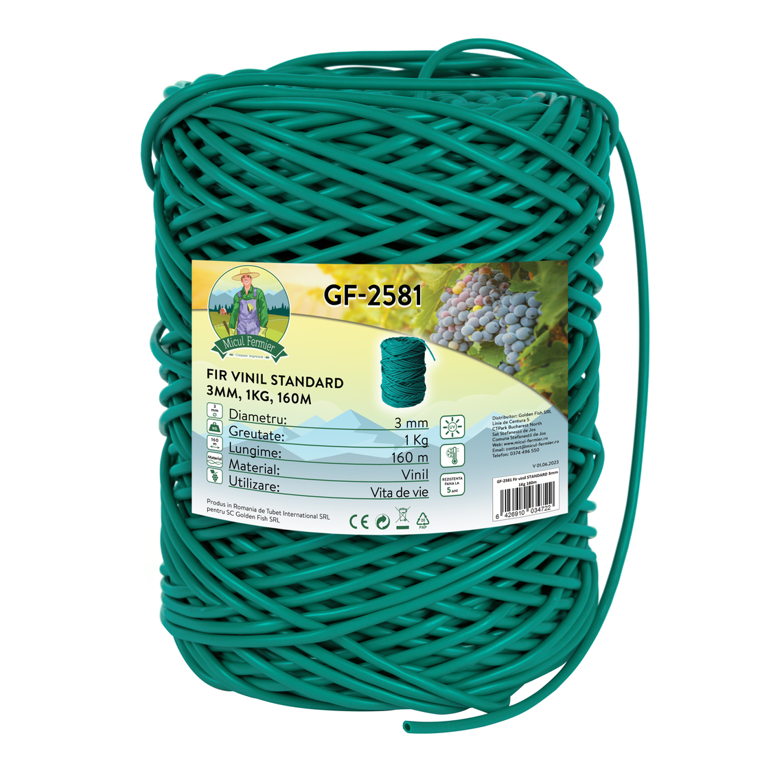 Fir vinil STANDARD 3 mm 1Kg 160 m