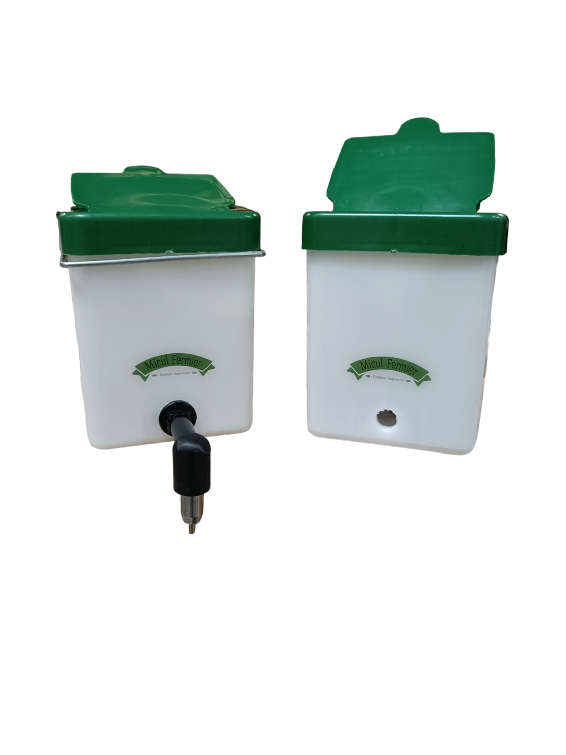 Set 2 adapatori iepuri Micul Fermier, rezervor 0.5 litri