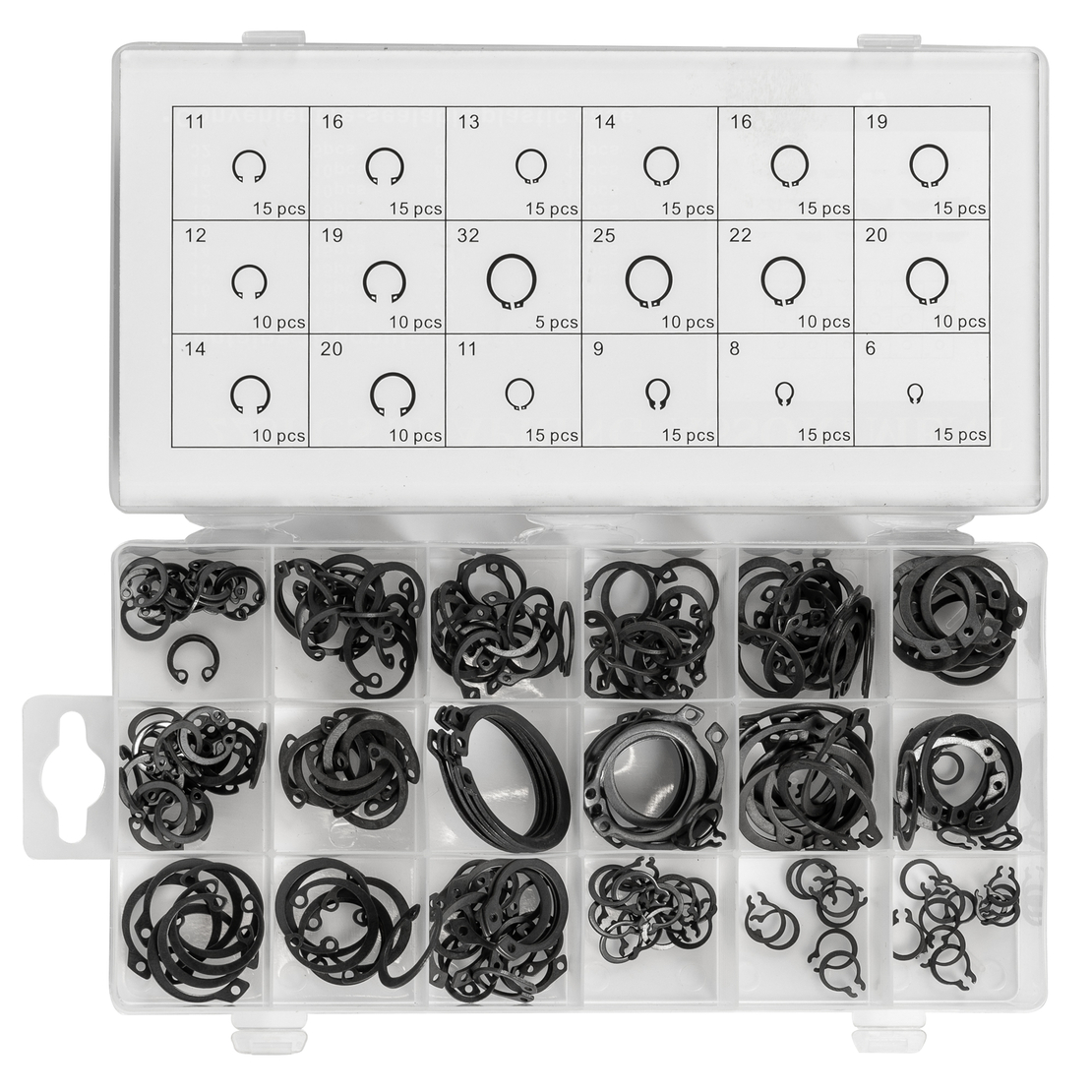 Trusa inele de siguranta 225pcs