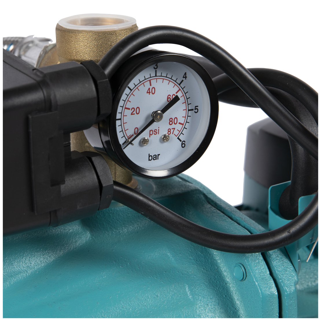 Hidrofor Detoolz 0.75 kW, debit 3300l/h, inaltime de pompare 45m, carcasa pompa fonta, volum butelie 50 litri