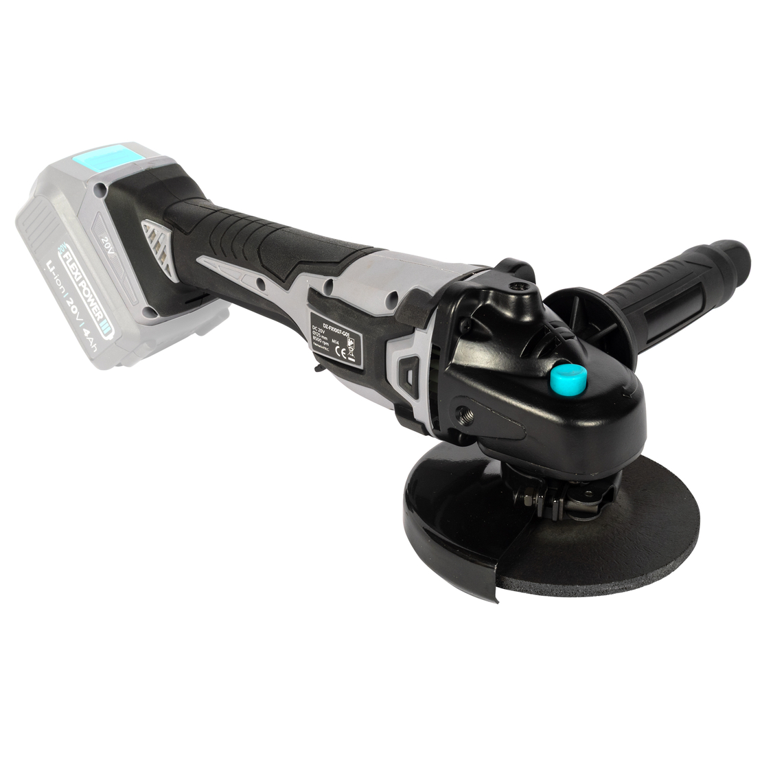 Polizor unghiular Detoolz 20V, diametru disc Ø125, motor fara perii