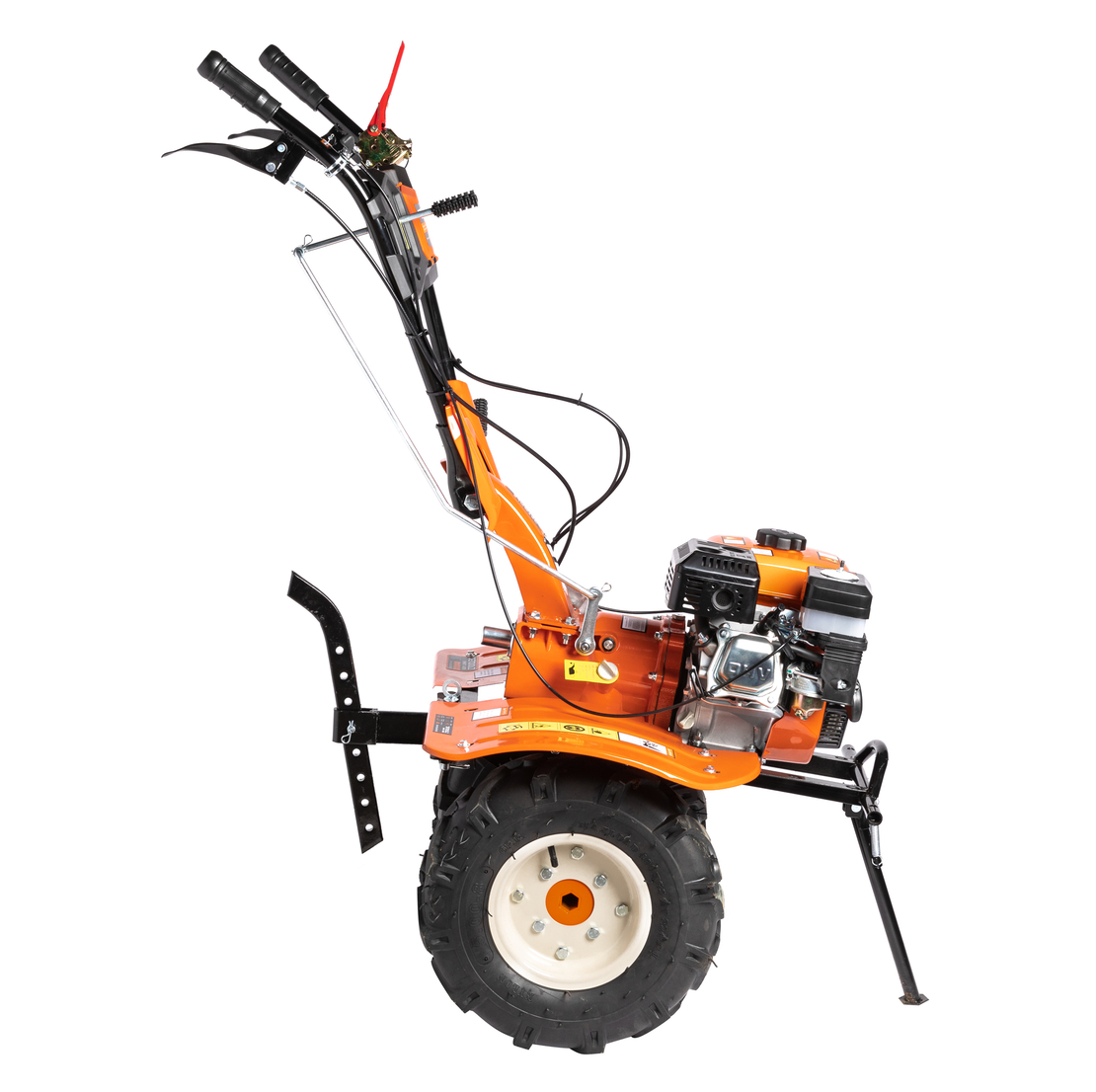 Motocultor Detoolz 8.5cp 212cc, benzina 4T, 3 viteze, pornire manuala, cu roti