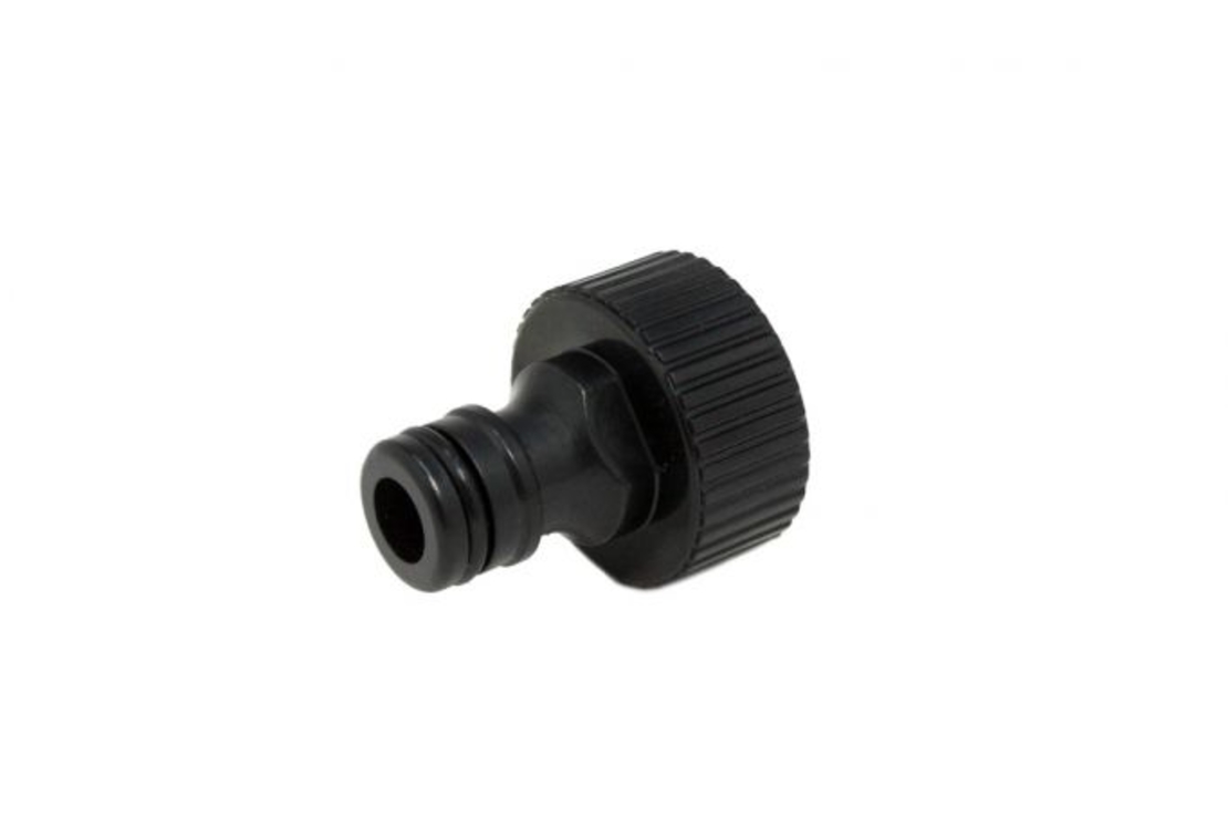 Conec furtun apa negru 3/4