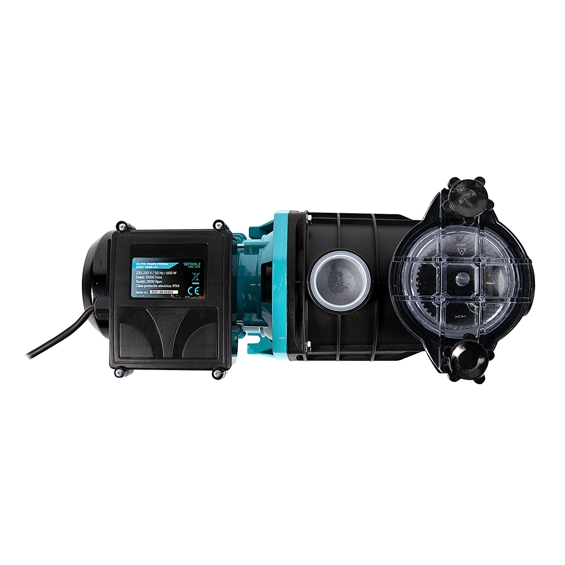 Pompa apa recirculare iaz, piscina, subsol inundat, cu filtru incorporat 600W 11000l/ora