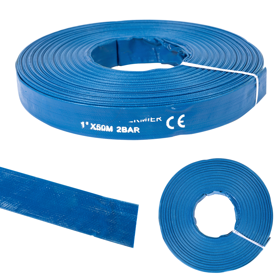Furtun apa refulare Flat PVC 1