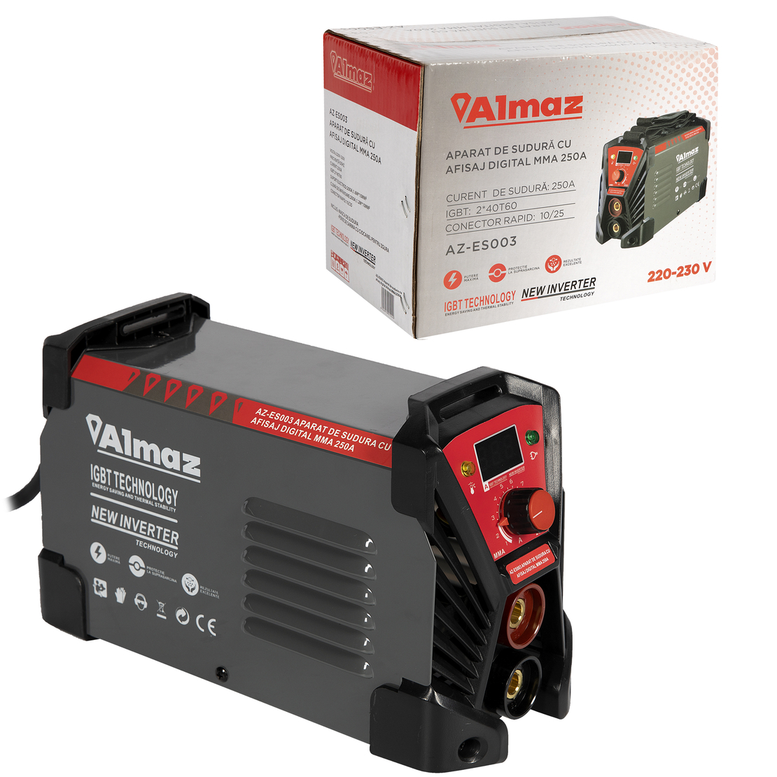 Aparat de sudura digital Almaz MMA 250