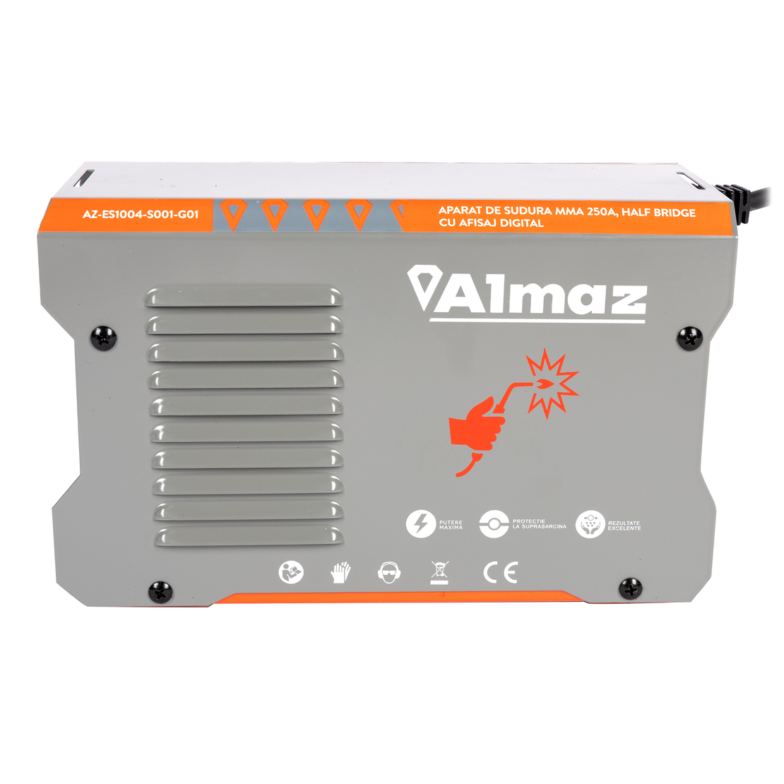 Aparat sudura Almaz, MMA 250A, cu afisaj digital