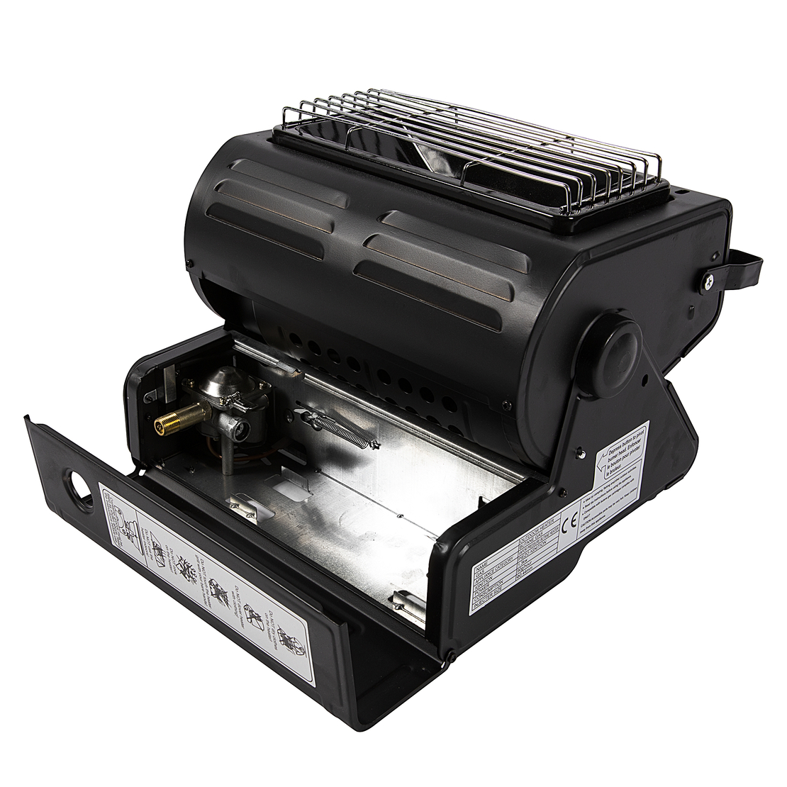 Aragaz/Incalzitor portabil Micul Fermier, putere termica 1.3 kW, aprindere piezo-electrica, compatibil rezerva gaz spray/butelie