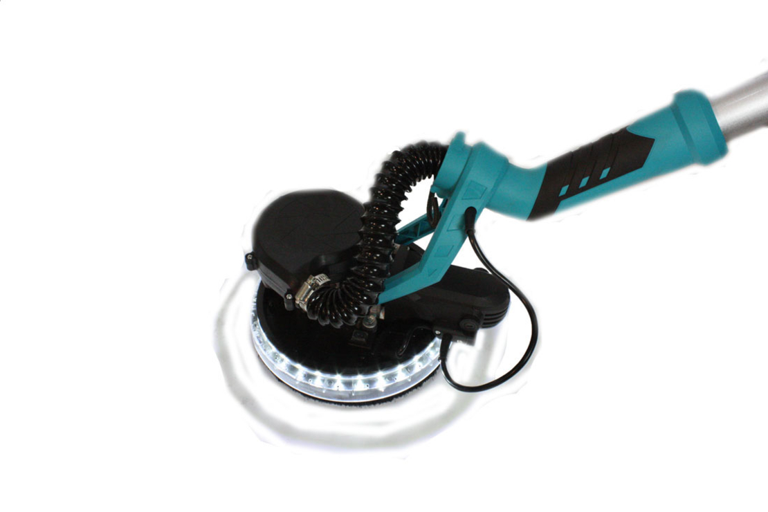 Slefuitor pentru pereti pliabil cu LED 750W Ø225mm