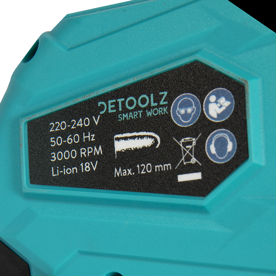 Fierastrau 110mm cu lant si acumulator 18V 2Ah