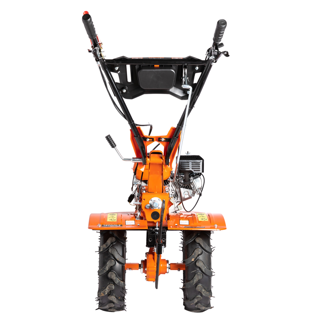 Motocultor Detoolz 8.5cp 212cc, benzina 4T, 3 viteze, pornire manuala, cu roti