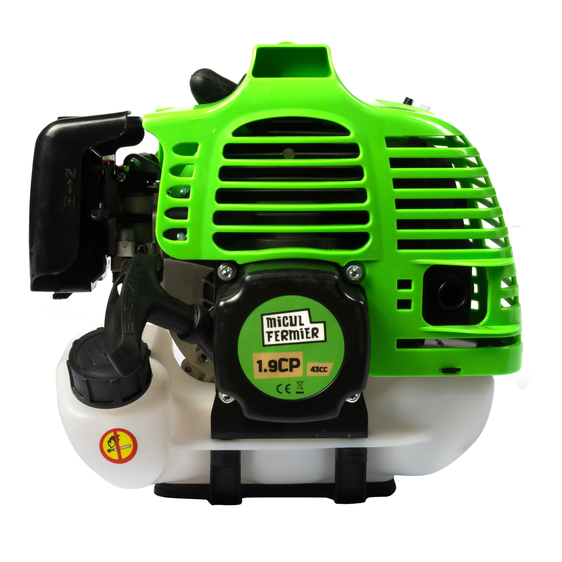 Motocositoare Micul Fermier 1.9CP, 43CC, motor benzina 2T, pornire rapida, 3 accesorii, tija 28mm
