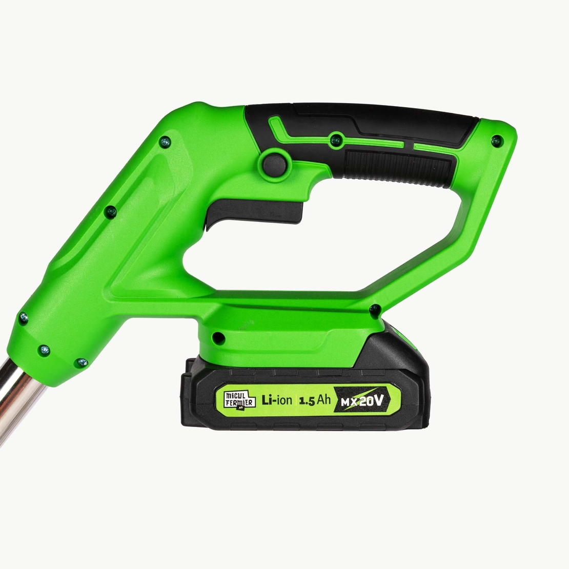 Trimmer (Motocoasa) electric Micul Fermier 20V, 2 acumulatori 1.5Ah