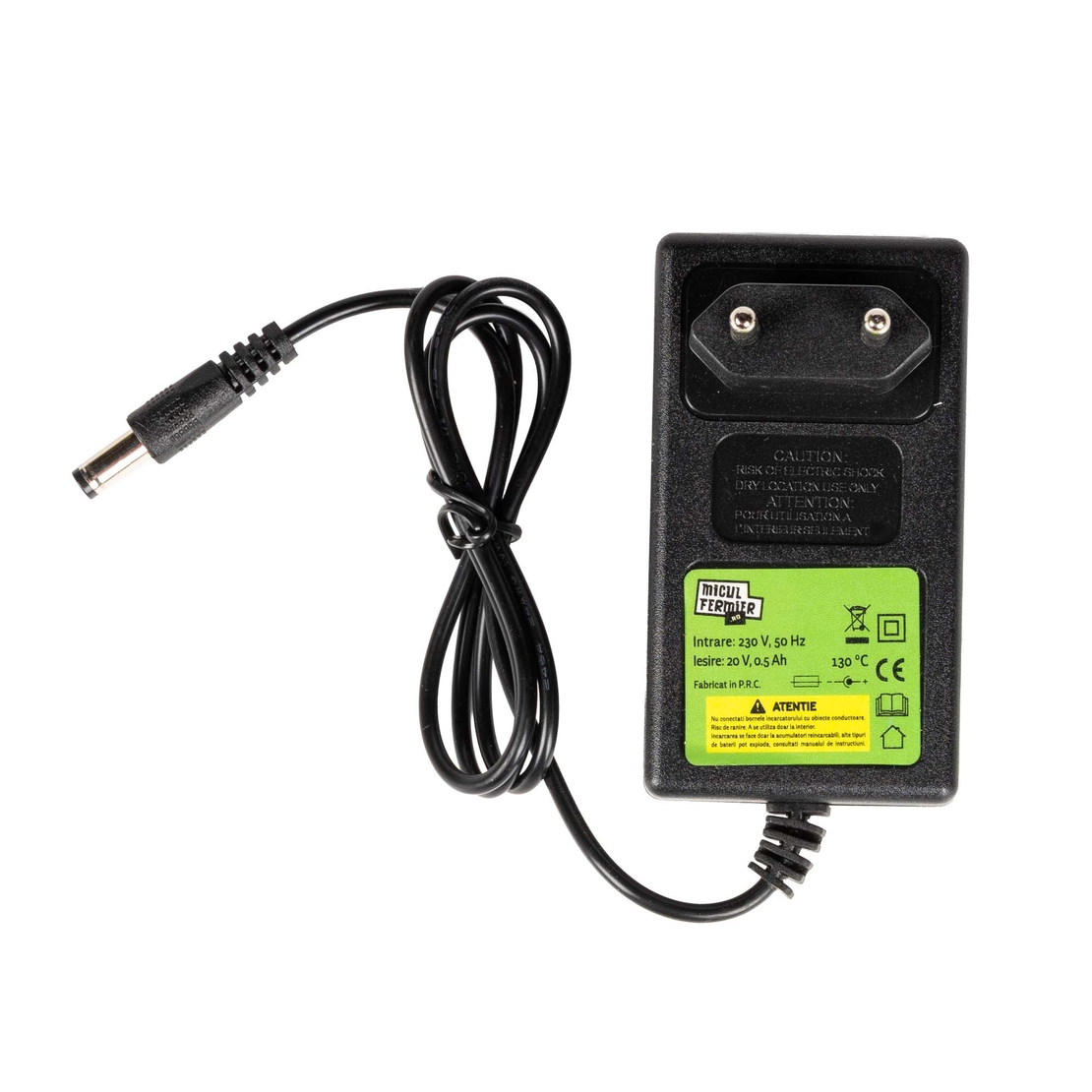 Motocoasa (Trimmer) electrica Micul Fermier 2x20V, 2 acumulatori 4Ah, maner simplu, motor fara perii