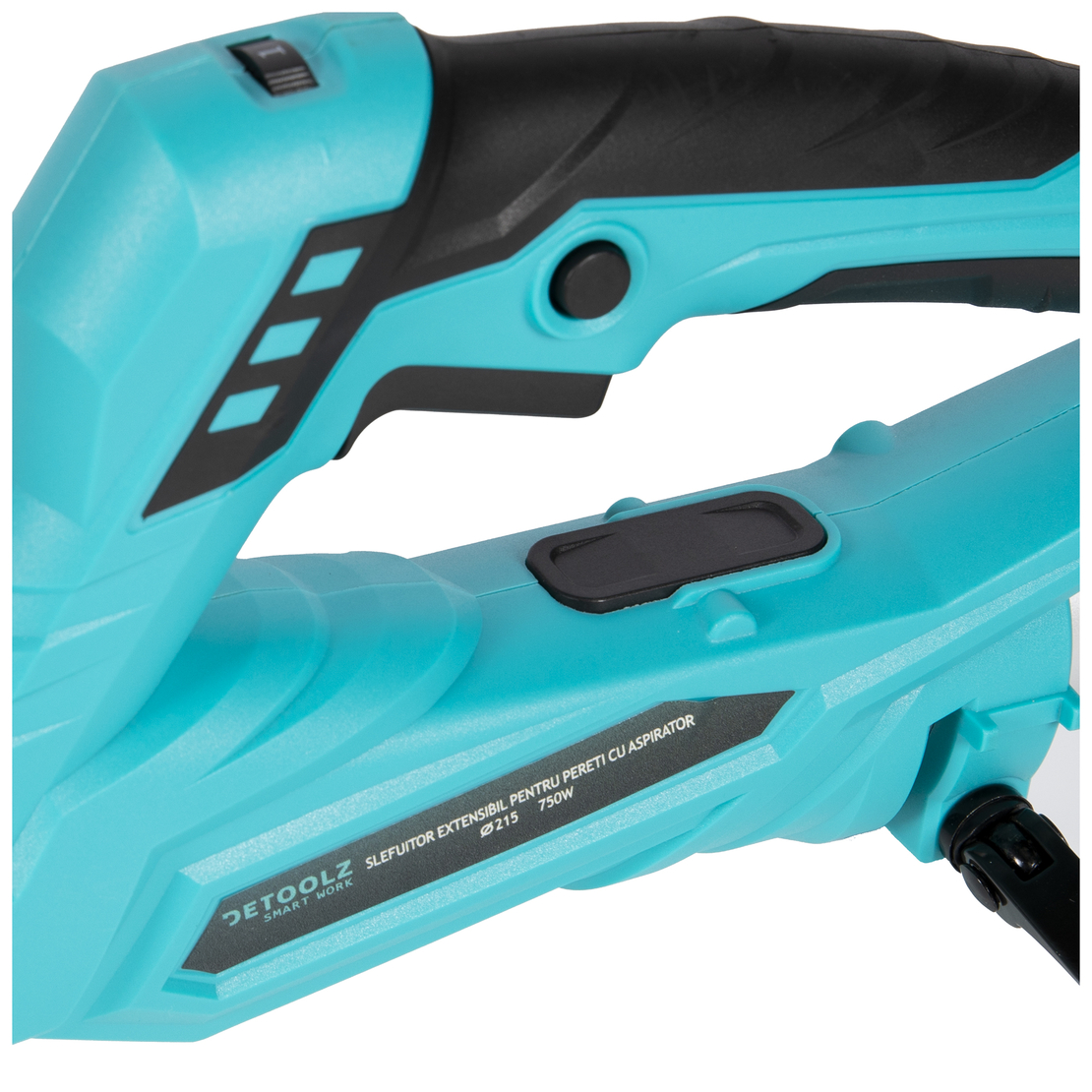Slefuitor pentru perete extensibil cu aspirator Ø215 750W