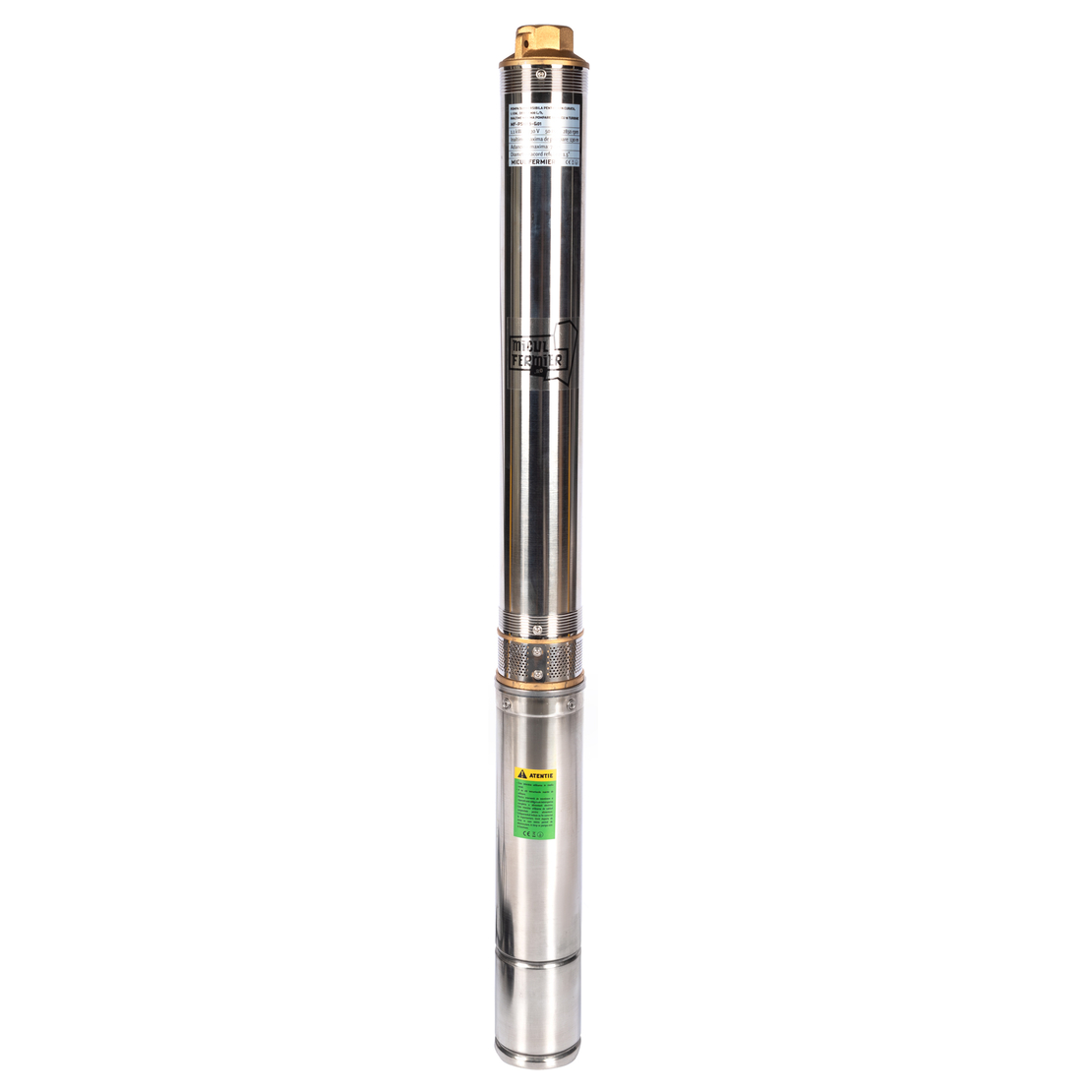 Pompa submersibila pentru apa curata Micul Fermier, 1.1KW, debit 5400l/h, inaltime maxima pompare 130m, 16 turbine