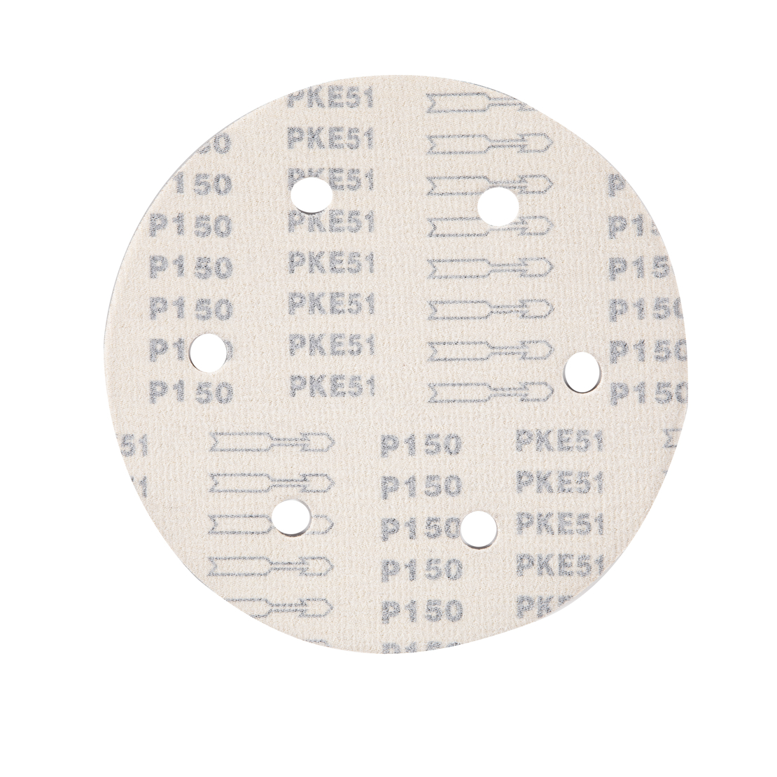 Set 10 hartie abraziva P150 6gauri 215mm