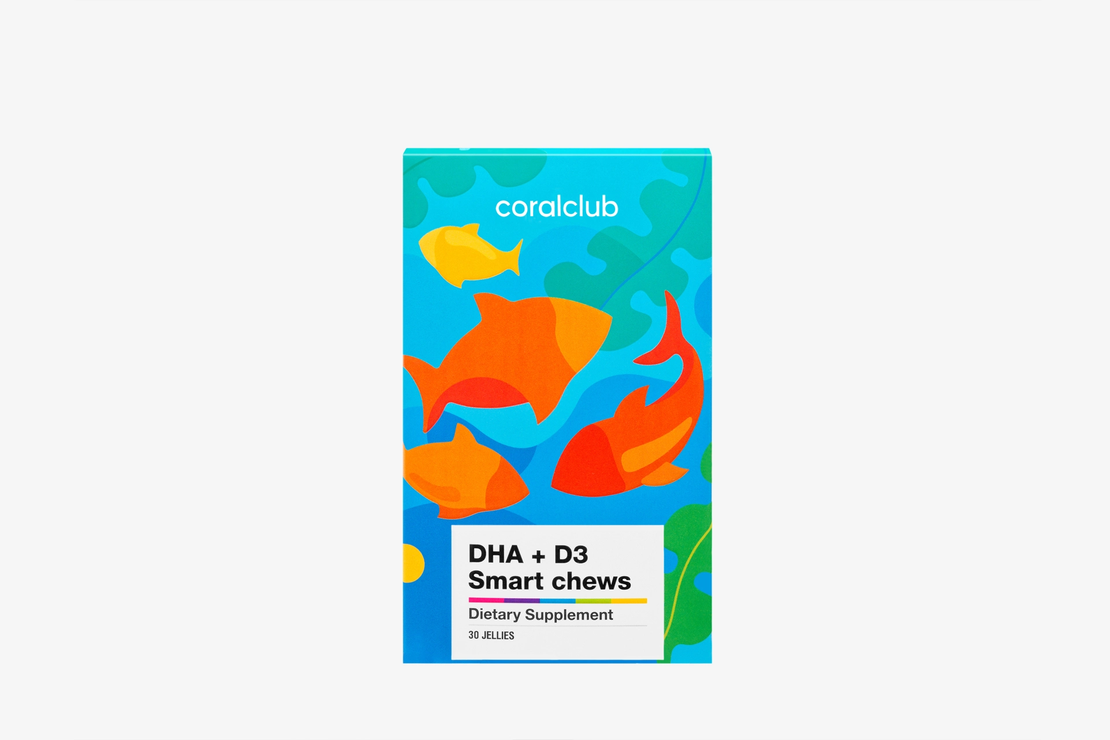 DHA+D3 masticabile copii