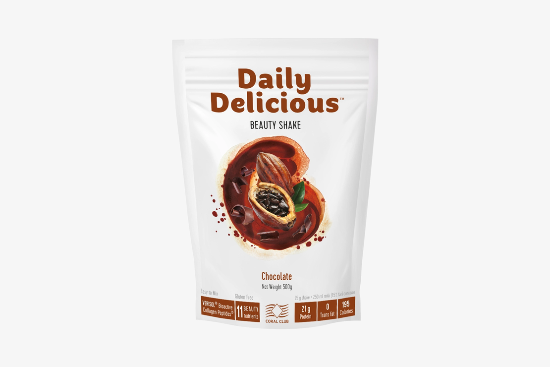 Daily Delicious Beauty Shake cu aromă de ciocolata