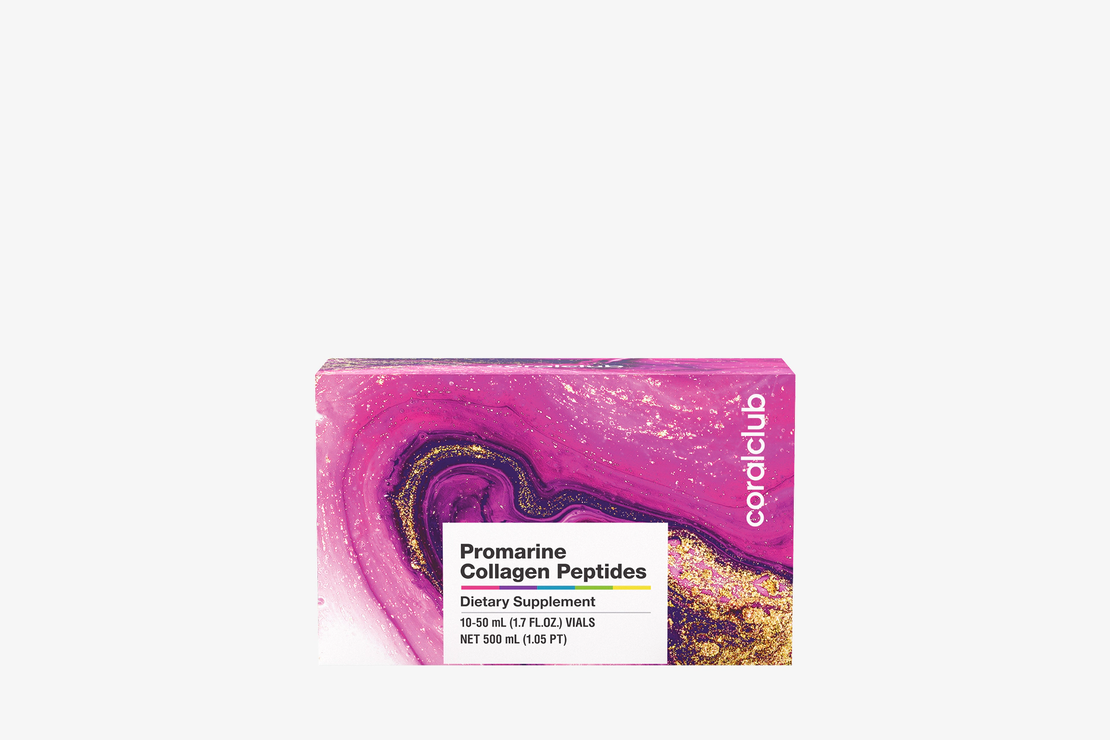 Promarine Collagen Peptides, 1 cutie cu 10 flacoane