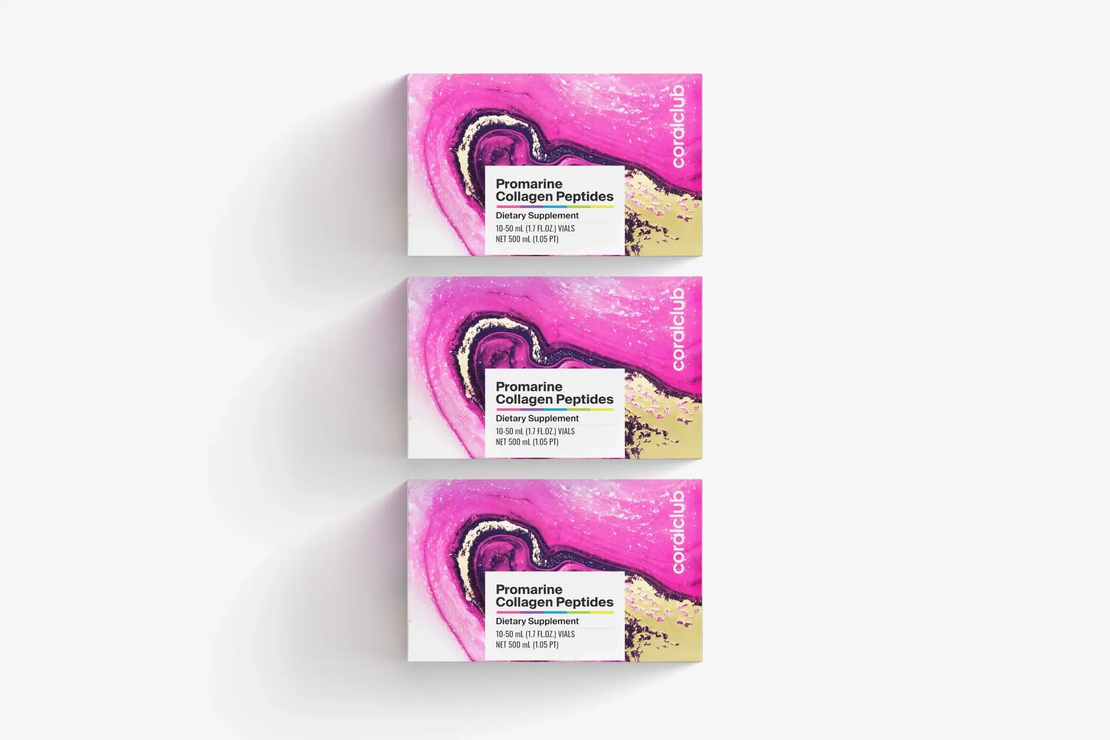 Promarine Collagen Peptides, 1 cutie cu 10 flacoane