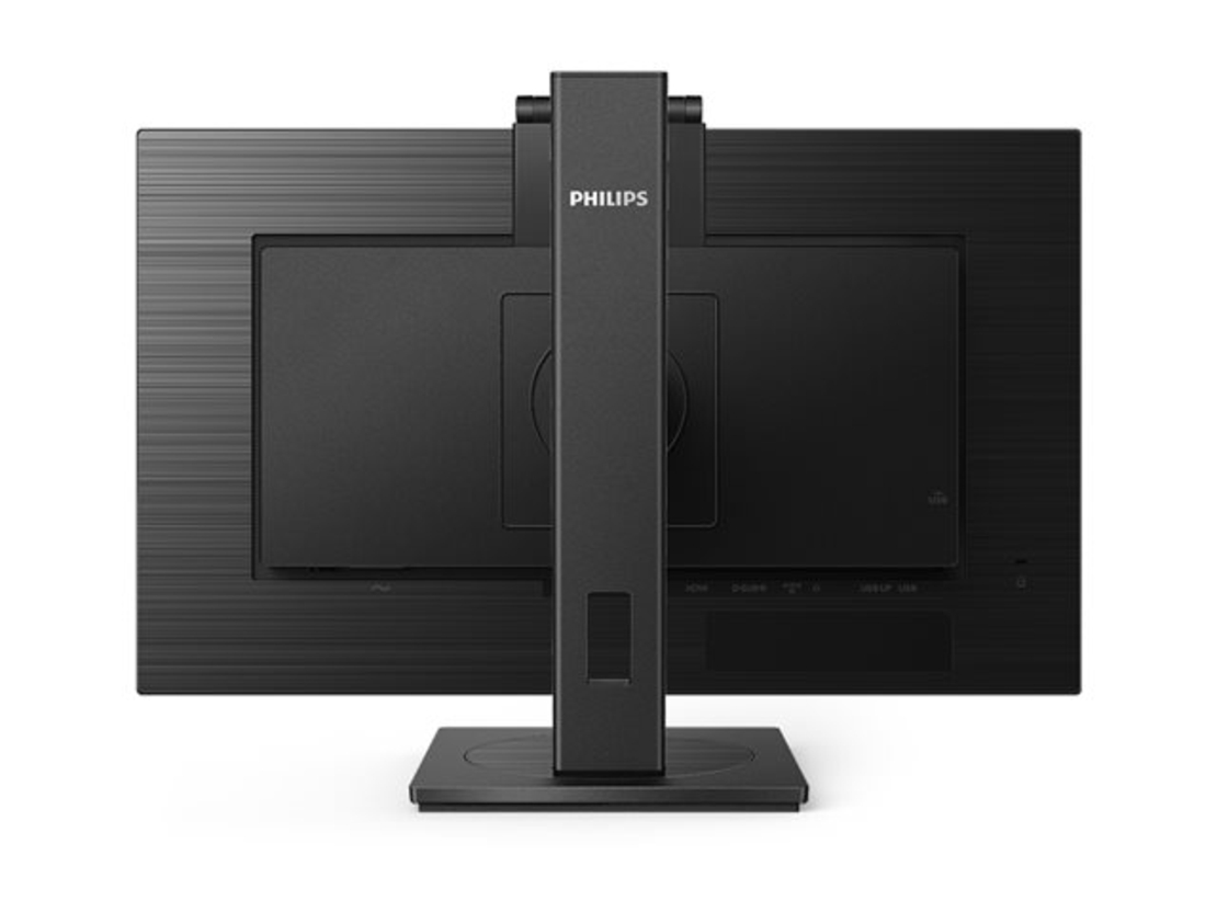 Monitor LED Philips 24” 242B1H – Full HD, IPS, Webcam integrat, HDMI, Negru