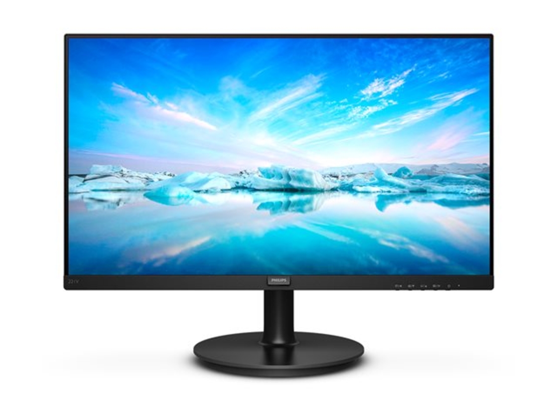 Monitor LED Philips 21.5” 221V8A – Full HD, HDMI, VA Panel, Negru