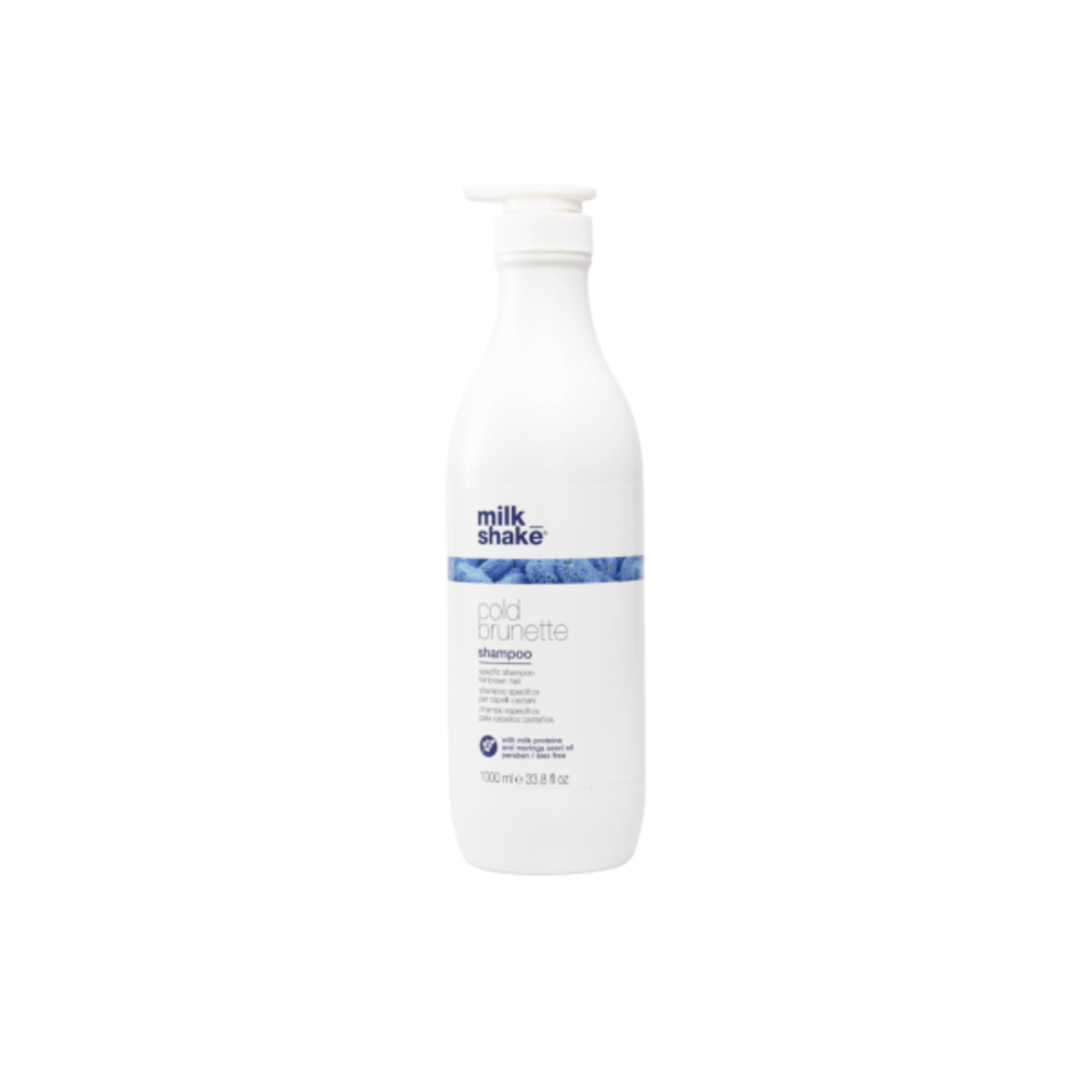 Milk_Shake Cold Brunette Shampoo for brown or chestnut hair- neutralize warm tones 1000 ml
