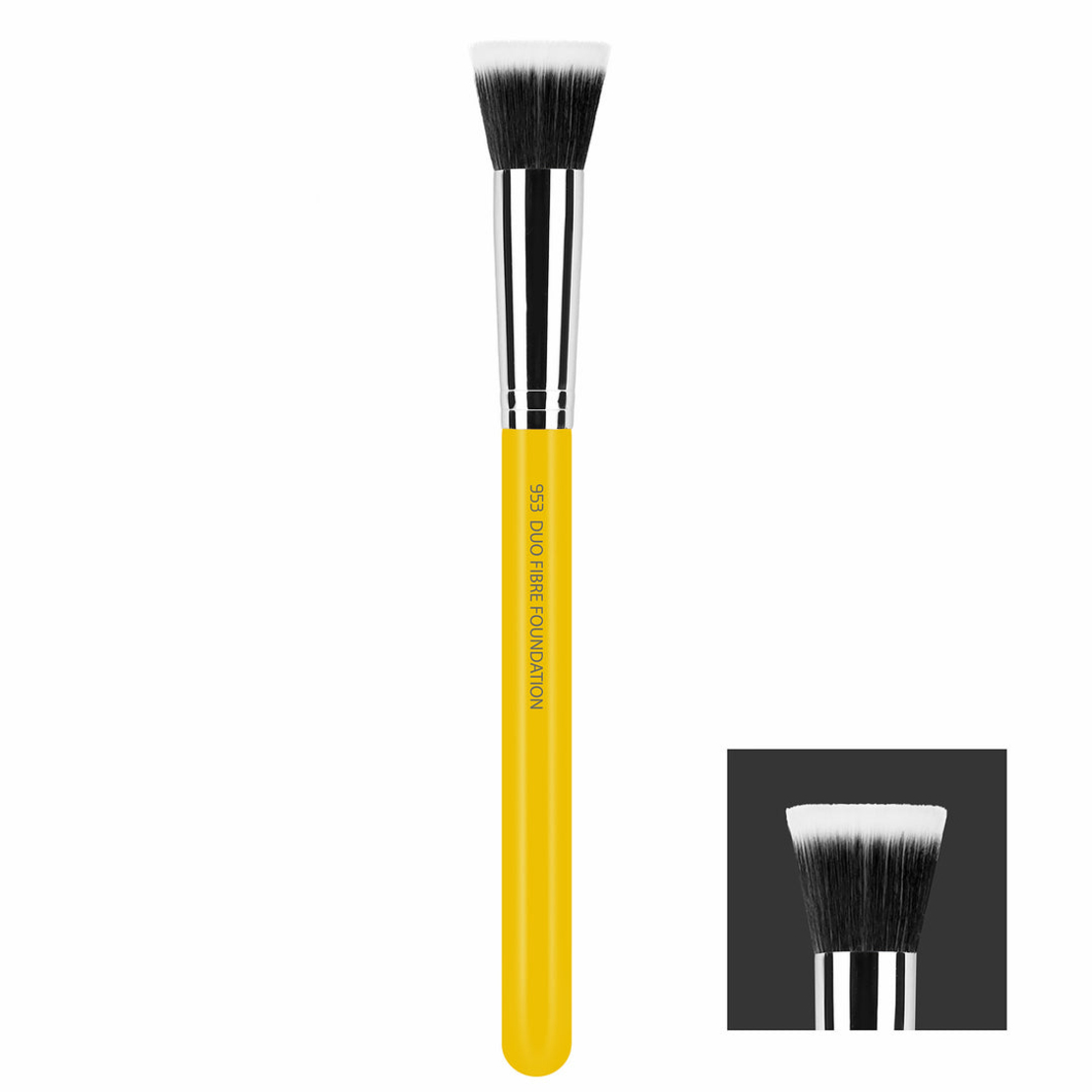Bdellium Tools  Studio Series - Duo Fiber Foundation - PENSULĂ PENTRU FOND DE TEN ȘI PUDRĂ - 953 S