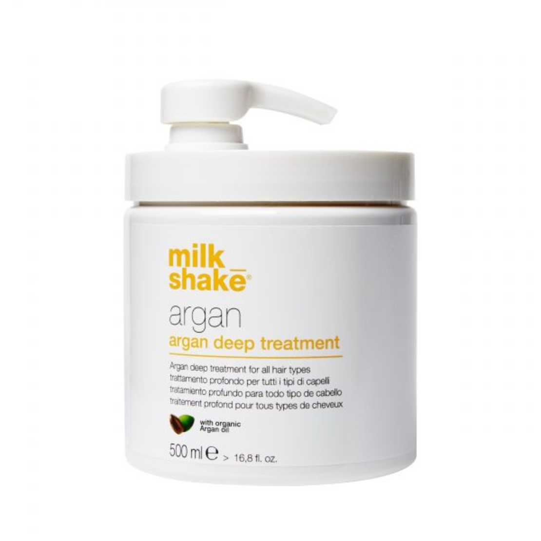 Milk_Shake Argan Deep Treatment-  tratament profund nutritiv pentru toate tipurile de păr 500 ml