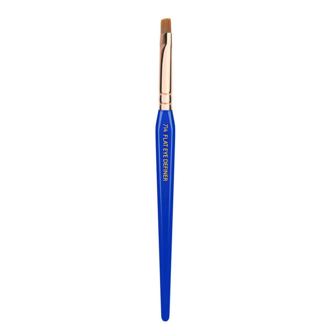 Bdellium Tools Golden Triangle  Series Flat Eye Definer - PENSULĂ PENTRU CONTUR OCHI / TUȘ - EYELINER - 714GT