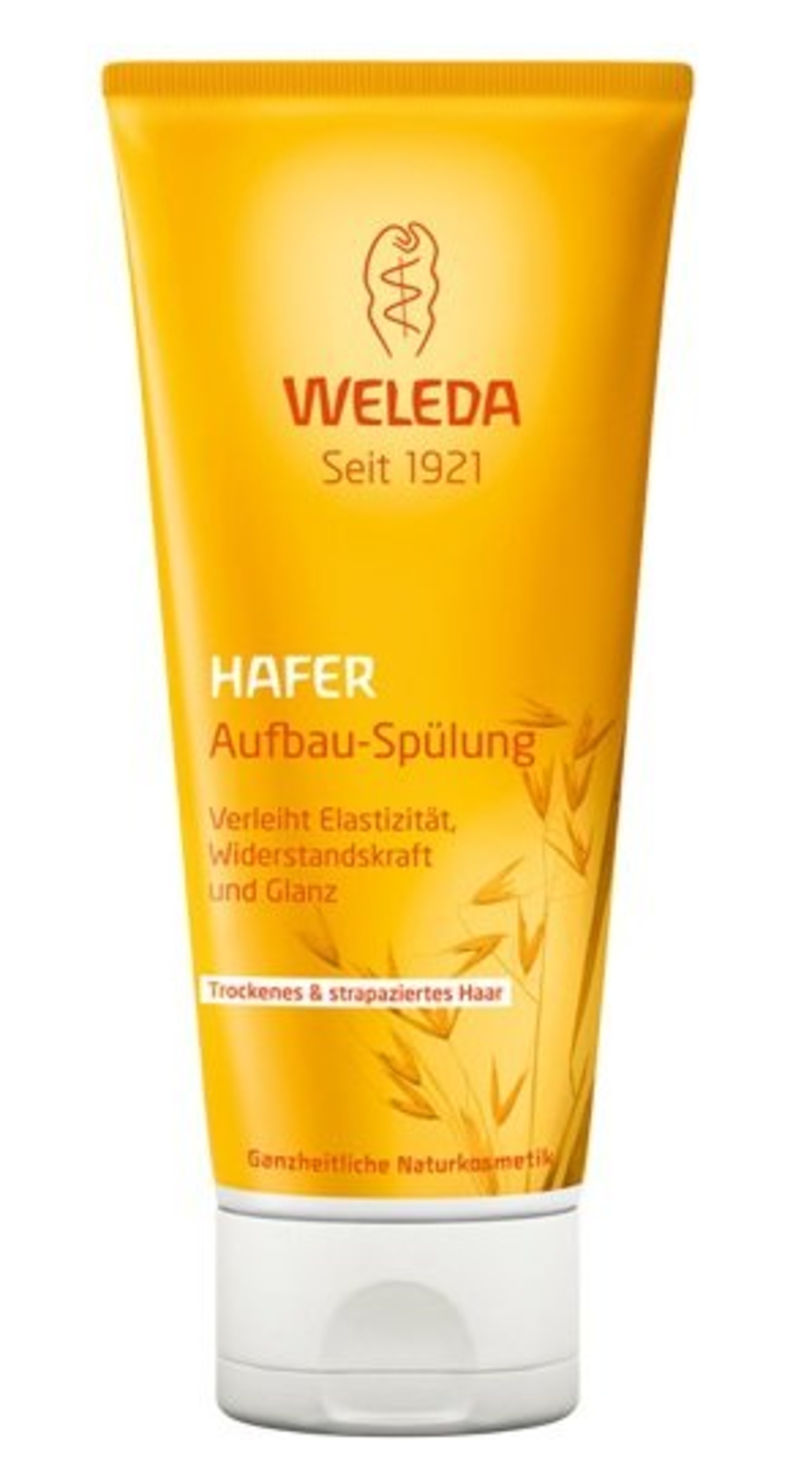 Weleda Balsam Regenerant cu Ovăz BIO – 200 ml | Pentru Păr Uscat și Deteriorat