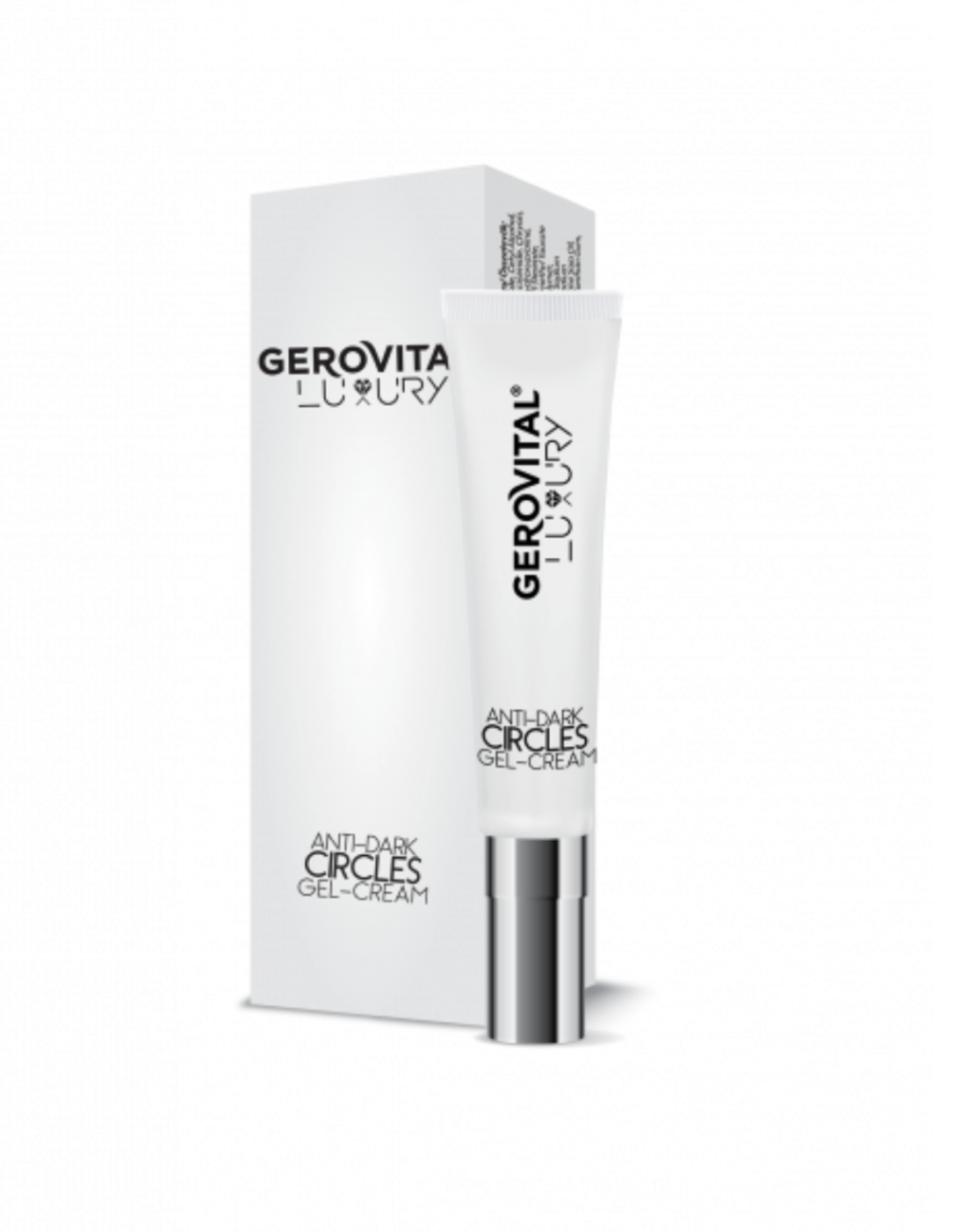 Gerovital Luxury - Cremă Gel Anticearcan cu Escină – Estompare Cearcăne, Revitalizare și Fermitate Contur Ochi 15 ml