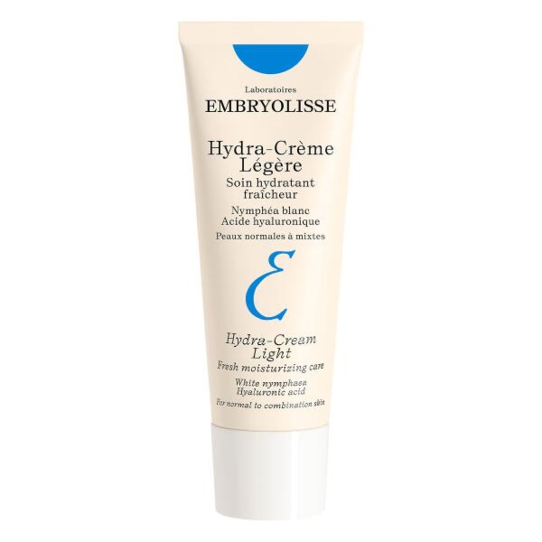 Embryolisse Hydra Crème Légère – Cremă hidratantă lejeră pentru ten normal și mixt cu acid hialuronic și nufăr alb 40ml