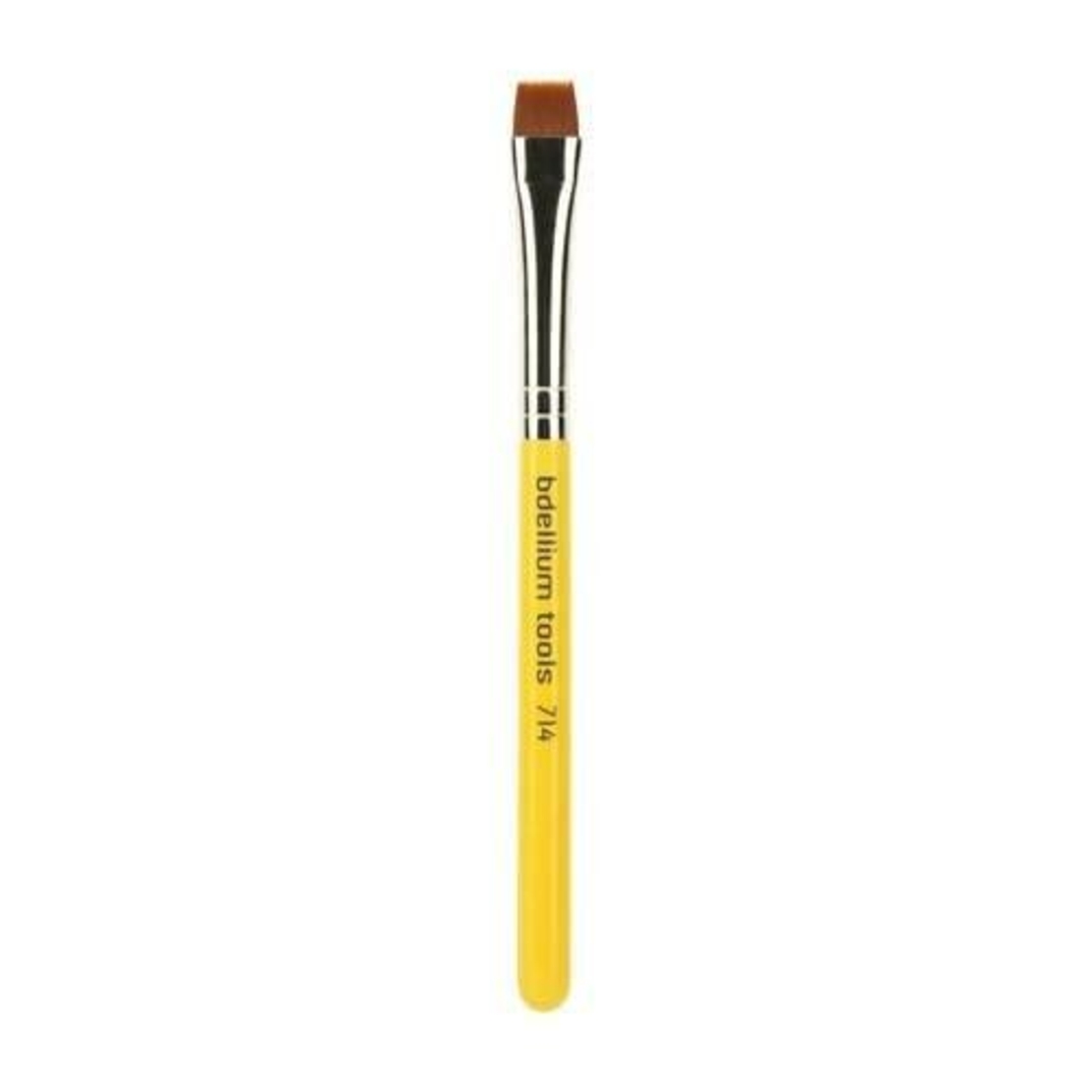 Bdellium Tools Travel Series Flat Eye Definer - Pensulă pentru contur pleoape Nr. 714 T
