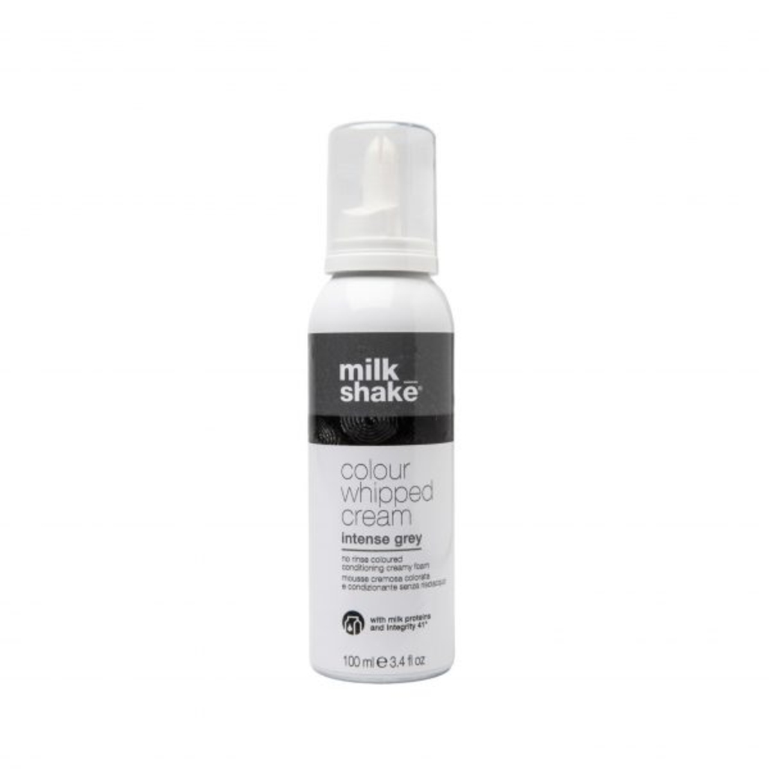 Milk_Shake Colour Whipped Cream – Intense Grey- Leave-In Toning Cream Mousse for intense hair colors 100ml