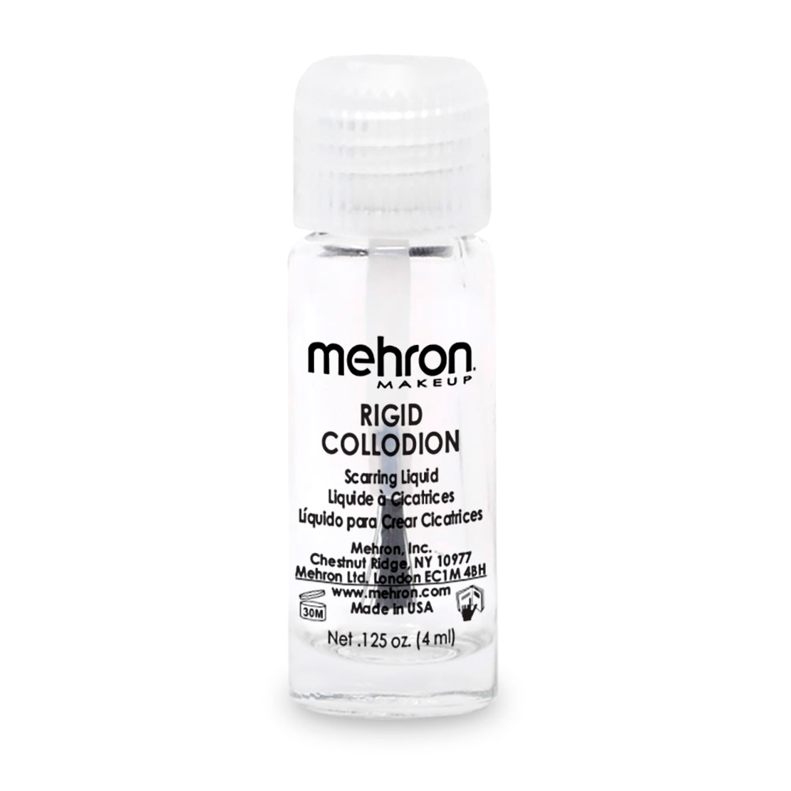 MEHRON  Rigid Collodion 4 ml – Lichid pentru Cicatrici False și Machiaj Efecte Speciale SFX