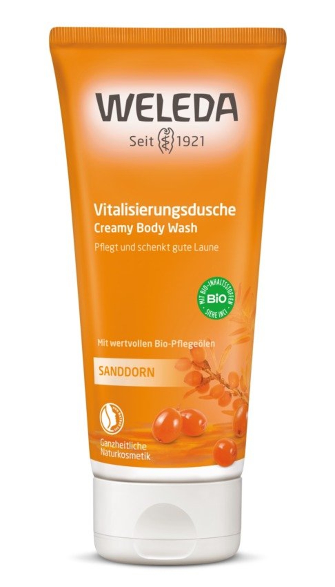 WELEDA Loțiune de Duș cu Cătină Revitalizantă și Hidratantă 200ml