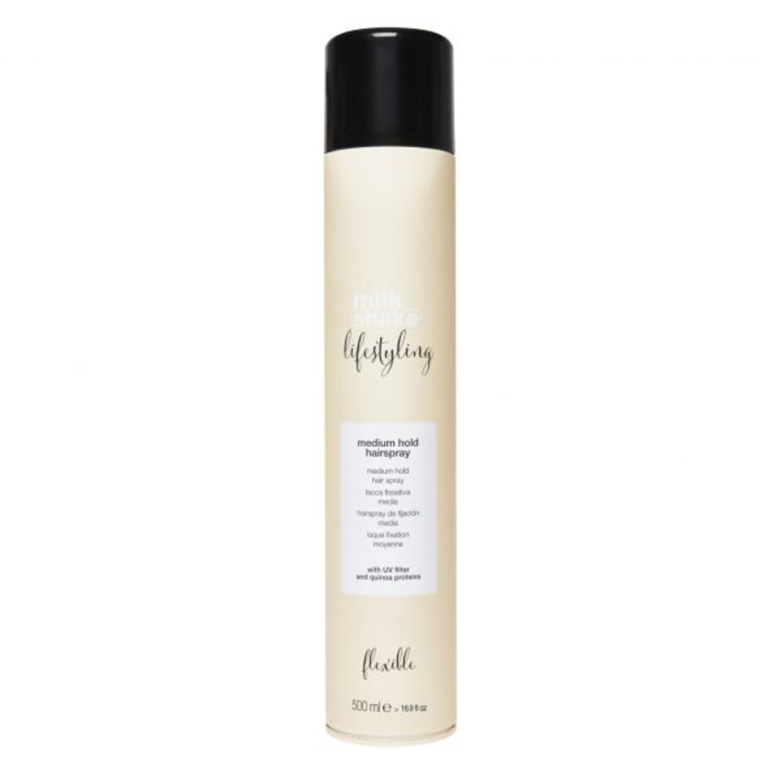 Milk_Shake® Medium Hold Hairspray - Fixativ profesional cu fixare medie pentru volum flexibil si filtru UV